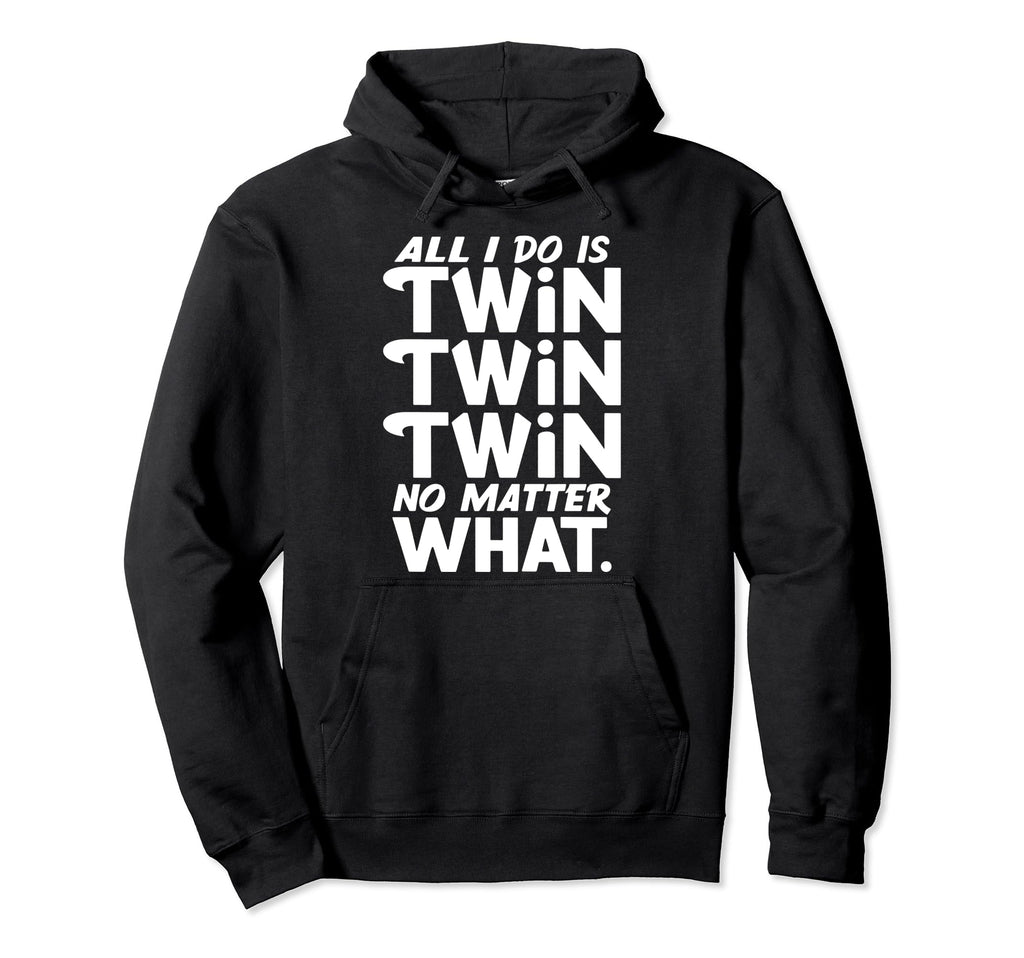 Twin Dad Novelty Funny Daddy Hoodie - Fun Novelty Design for Adults - T-Shirt, Sweatshirt, Hoodie