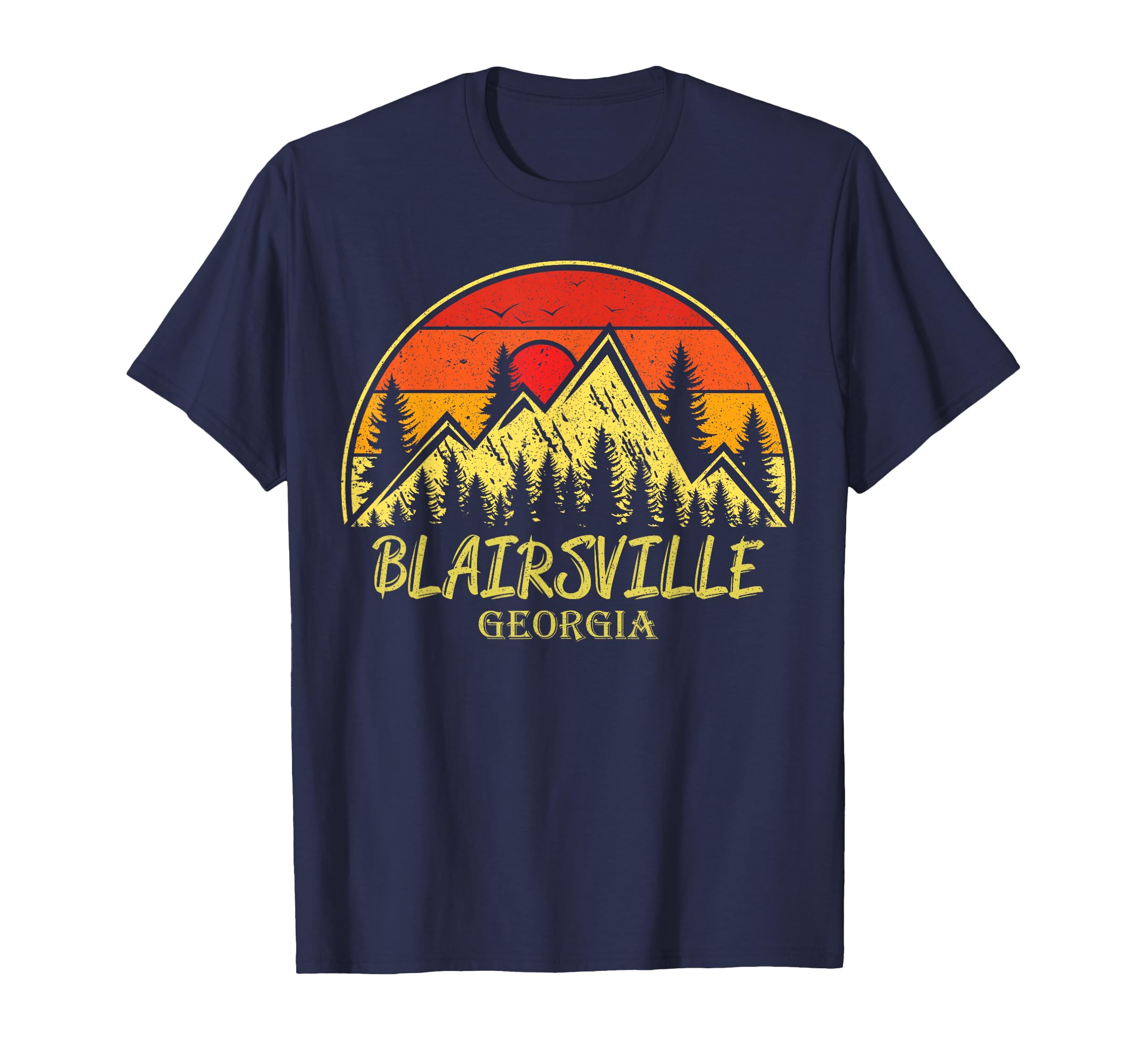Blairsville Georgia Ga Mountains T-Shirt - Fun Novelty Design Men Women - T-Shirt, Sweatshirt, Hoodie