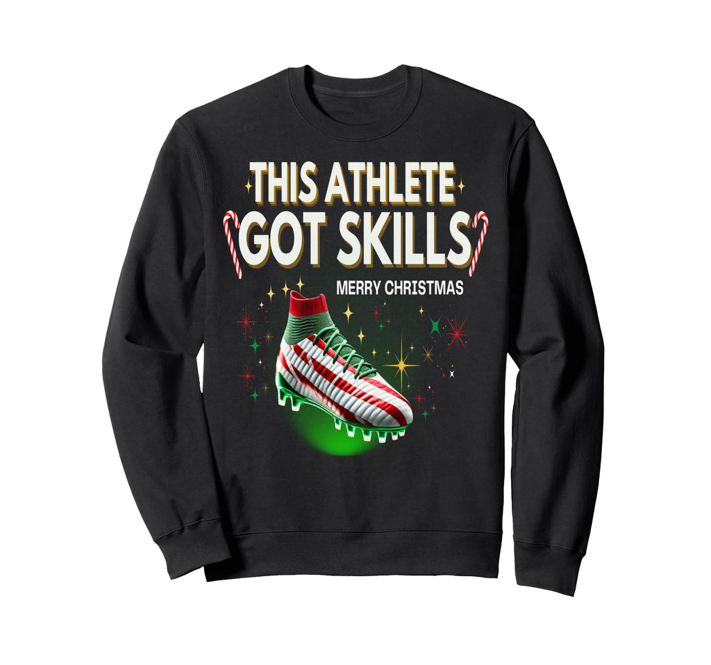 Funny Soccer Player Athlete Holiday Sweatshirt - Unique Graphic Men Women - T-Shirt, Sweatshirt, Hoodie