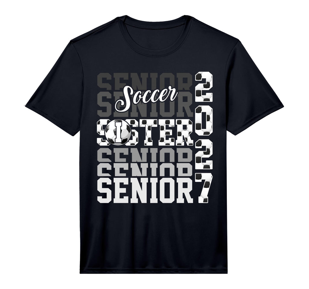 Senior 2027 Soccer Sister Proud Family T-Shirt - Fun Novelty Design Unisex - T-Shirt, Sweatshirt, Hoodie