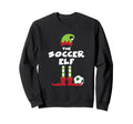 Soccer Elf Matching Family Party Sweatshirt - Trendy Graphic Men Women - T-Shirt, Sweatshirt, Hoodie