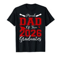 Proud Dad Two 2026 Graduates Graduation T-Shirt - Custom Art Print Unisex - T-Shirt, Sweatshirt, Hoodie