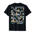 Playmat Race Car Track Back Dad Race T-Shirt - Custom Art Print Men Women - T-Shirt, Sweatshirt, Hoodie