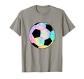 Tie Dye Soccer Player Coach Fan Team T-Shirt - Minimalist Print for Adults - T-Shirt, Sweatshirt, Hoodie