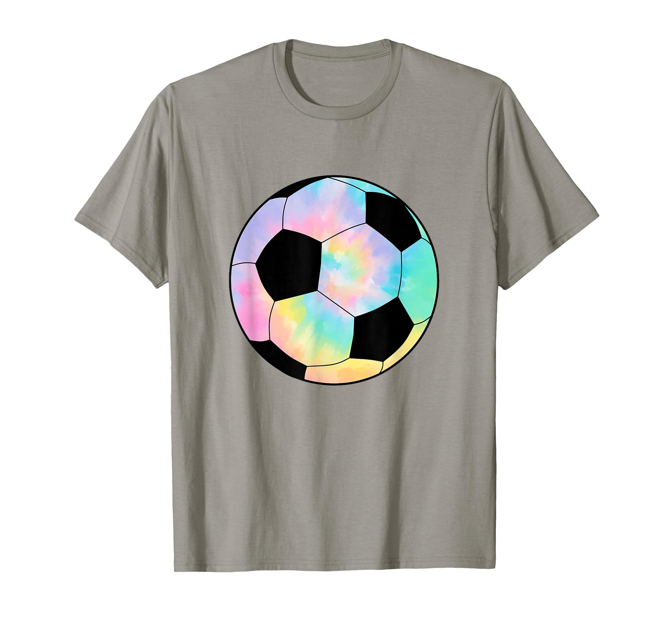 Tie Dye Soccer Player Coach Fan Team T-Shirt - Minimalist Print for Adults - T-Shirt, Sweatshirt, Hoodie