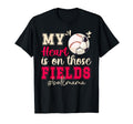 Those Fields Ball Mama Baseball Soccer T-Shirt - Minimalist Print Unisex - T-Shirt, Sweatshirt, Hoodie