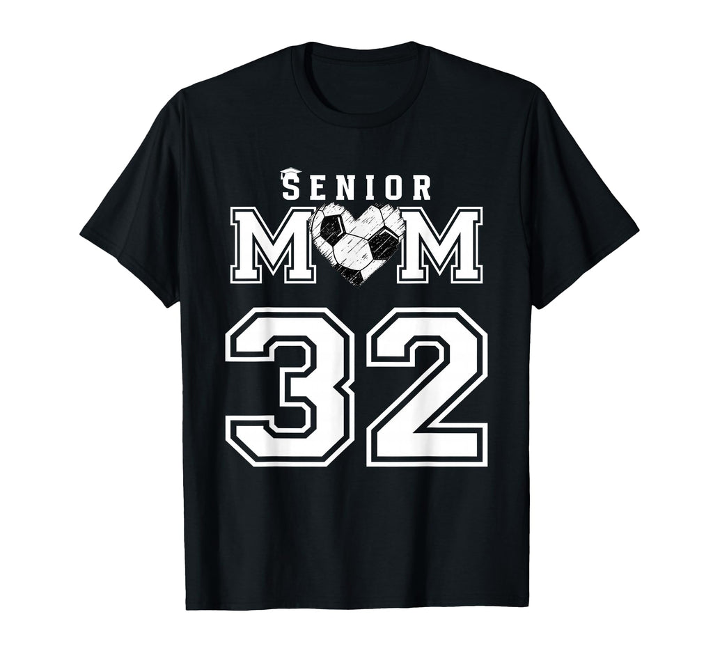 Proud Senior Soccer Mom Custom T-Shirt - Fun Novelty Design for Adults - T-Shirt, Sweatshirt, Hoodie