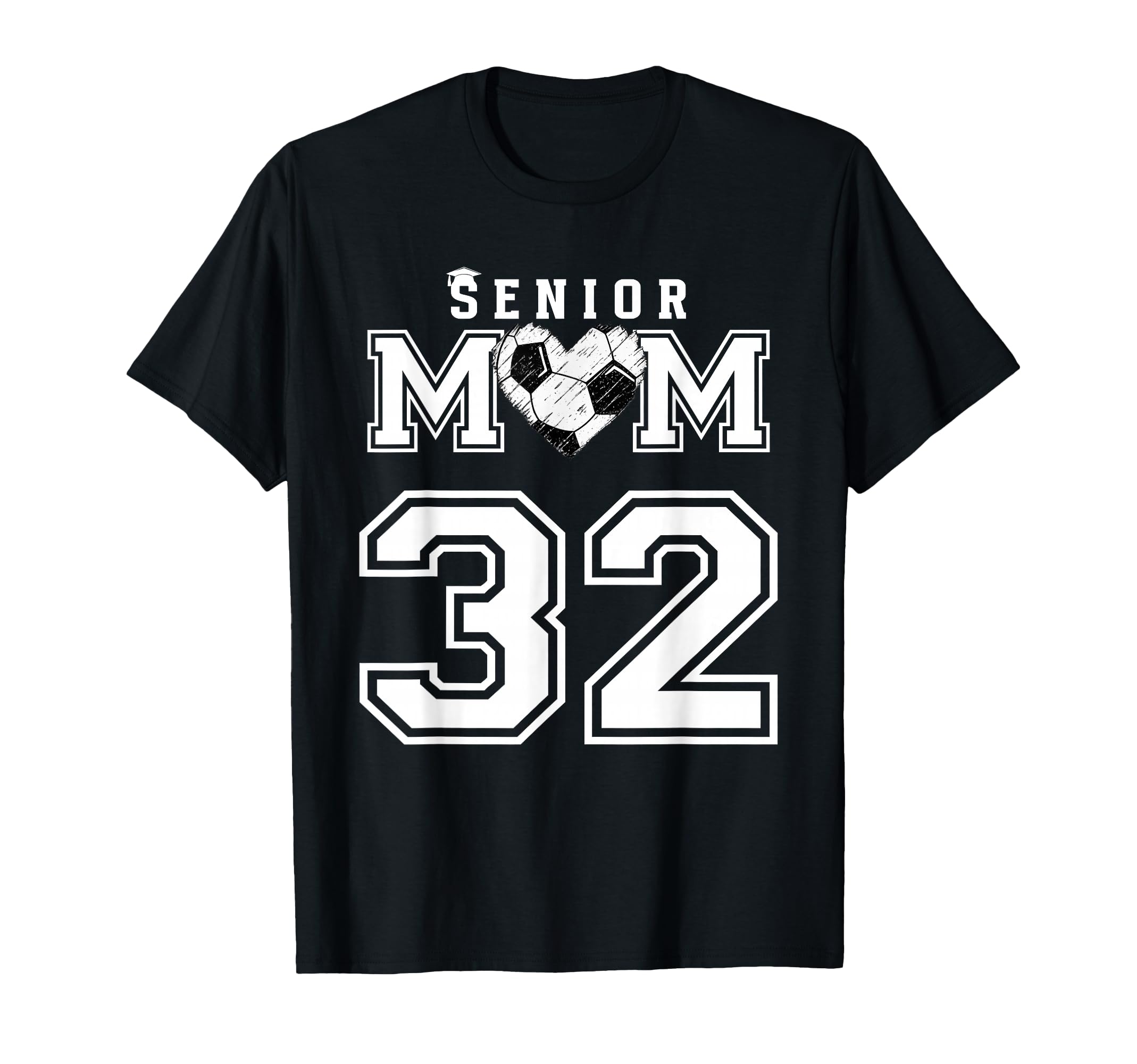 Proud Senior Soccer Mom Custom T-Shirt - Fun Novelty Design for Adults - T-Shirt, Sweatshirt, Hoodie
