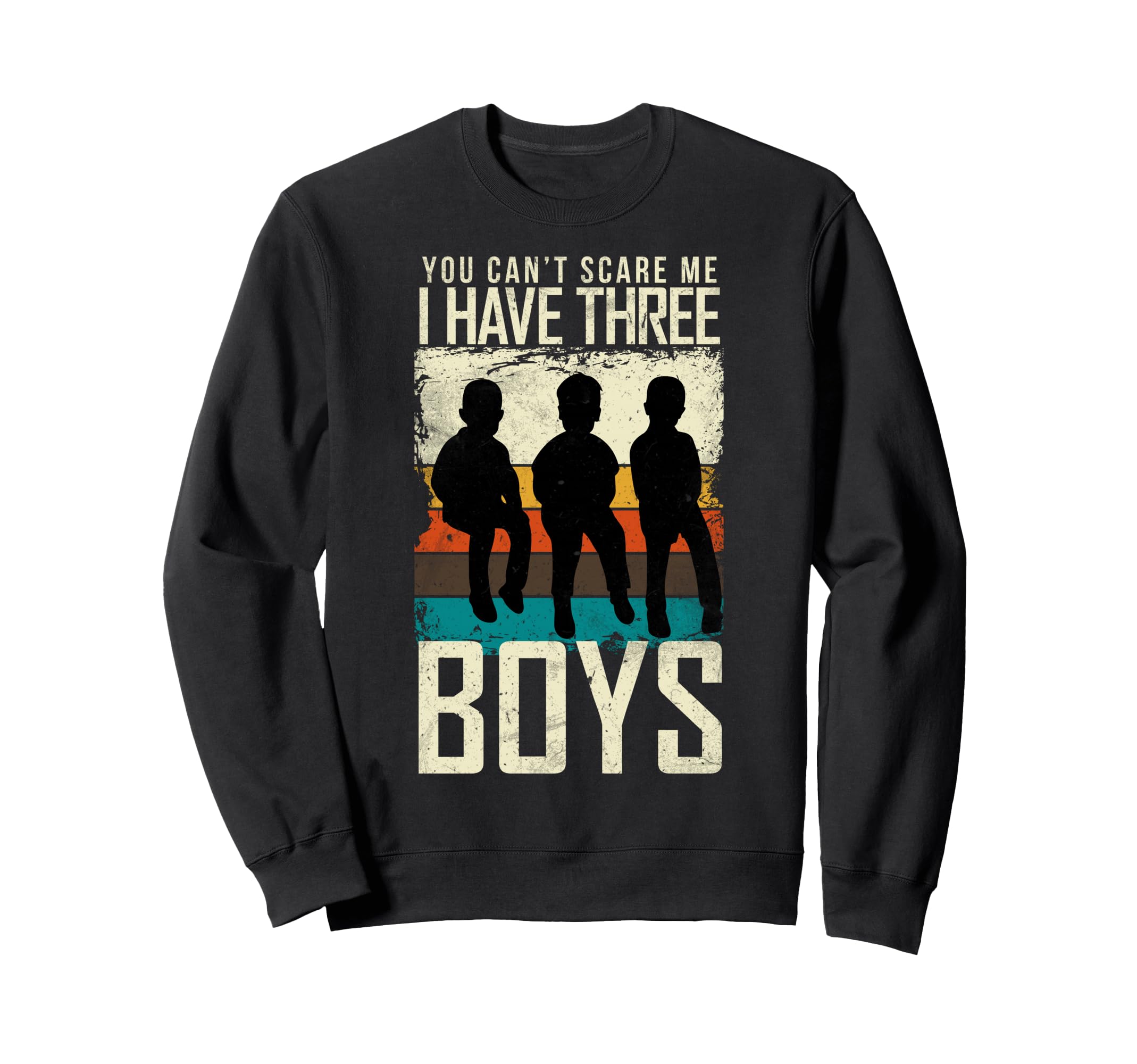 Mom 3 Dad I Have Three Mom 3 Sweatshirt - Fun Novelty Design for Adults - T-Shirt, Sweatshirt, Hoodie