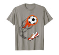 Soccer Gift Or Flaming Soccer Ball T-Shirt - Unique Graphic for Adults - T-Shirt, Sweatshirt, Hoodie