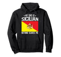 Best Bearded Sicilian Dad Sicily Flag Hoodie - Streetwear Style Unisex - T-Shirt, Sweatshirt, Hoodie