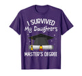 I Survived My Daughters Masters T-Shirt - Aesthetic Graphic for Adults - T-Shirt, Sweatshirt, Hoodie