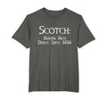 Funny Scotch Whiskey Making Dance Since T-Shirt - Minimalist Print Unisex - T-Shirt, Sweatshirt, Hoodie