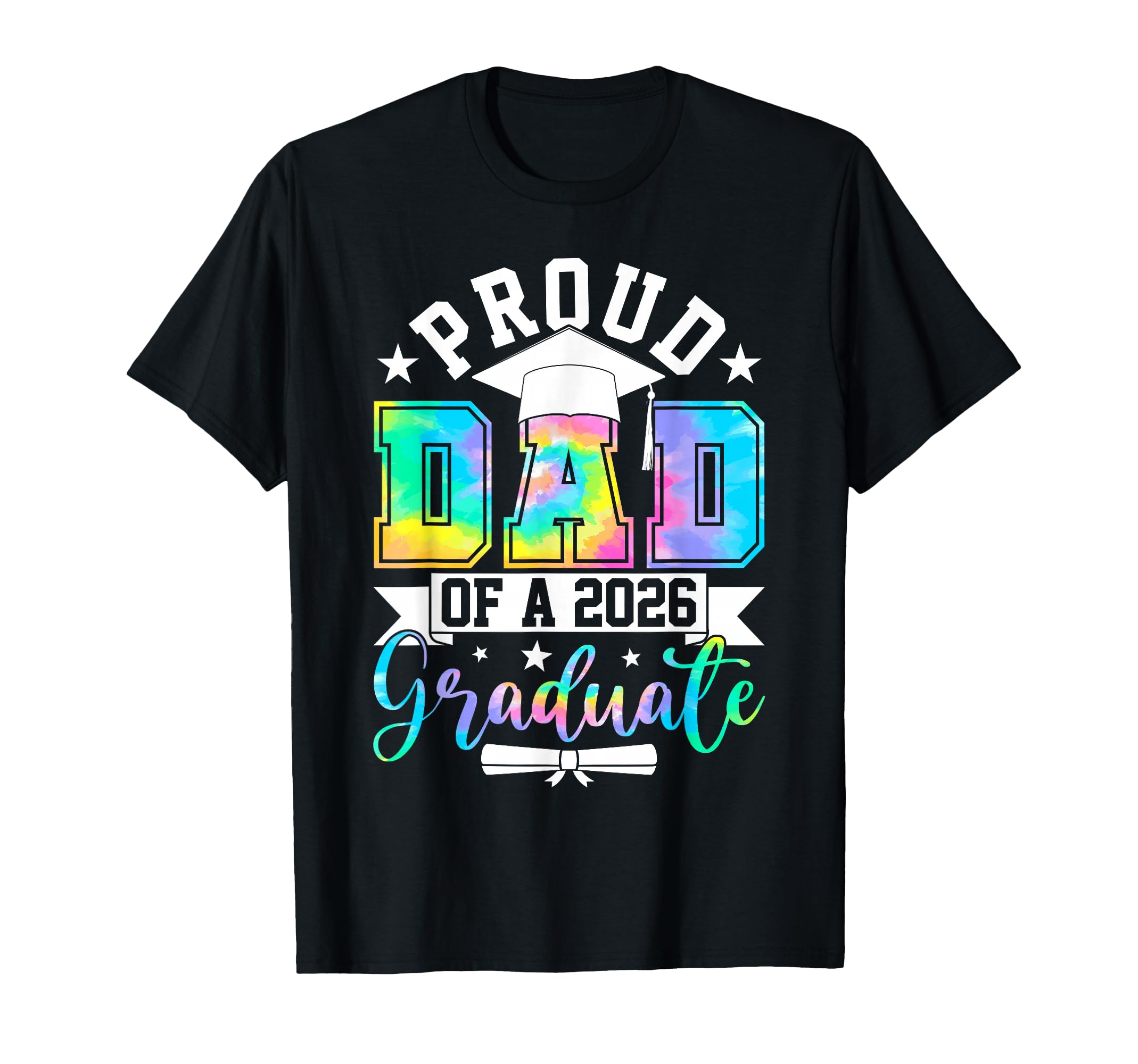Proud Dad 2026 Graduate Senior 2026 T-Shirt - Aesthetic Graphic for Adults - T-Shirt, Sweatshirt, Hoodie