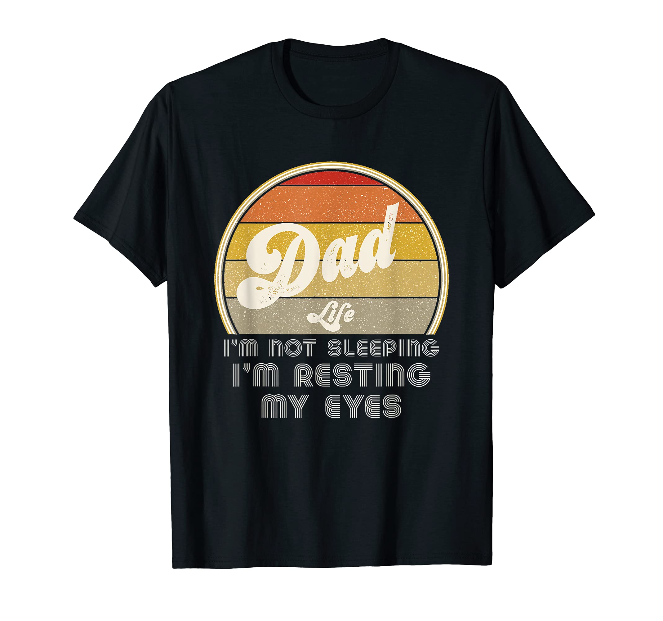 Mens Im Not Sleeping Im Resting My T-Shirt - Custom Art Print for Adults - T-Shirt, Sweatshirt, Hoodie