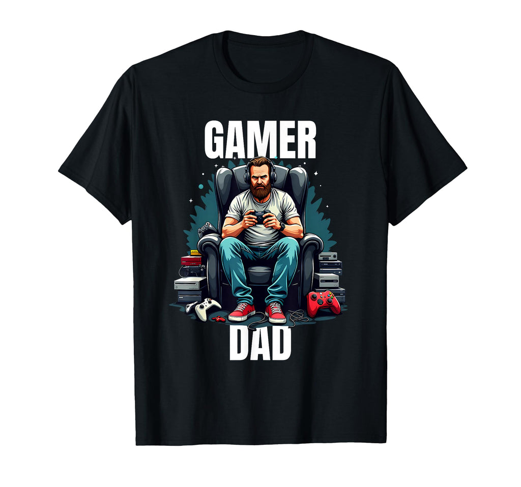 Fathers Day Gift Gamer Dad T-Shirt - Fun Novelty Design for Adults - T-Shirt, Sweatshirt, Hoodie