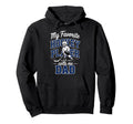 Hockey Dad My Favorite Player Calls Me Hoodie - Streetwear Style Men Women - T-Shirt, Sweatshirt, Hoodie