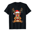 Gamer Reindeer Santa Hat Gaming T-Shirt - Streetwear Style Unisex - T-Shirt, Sweatshirt, Hoodie