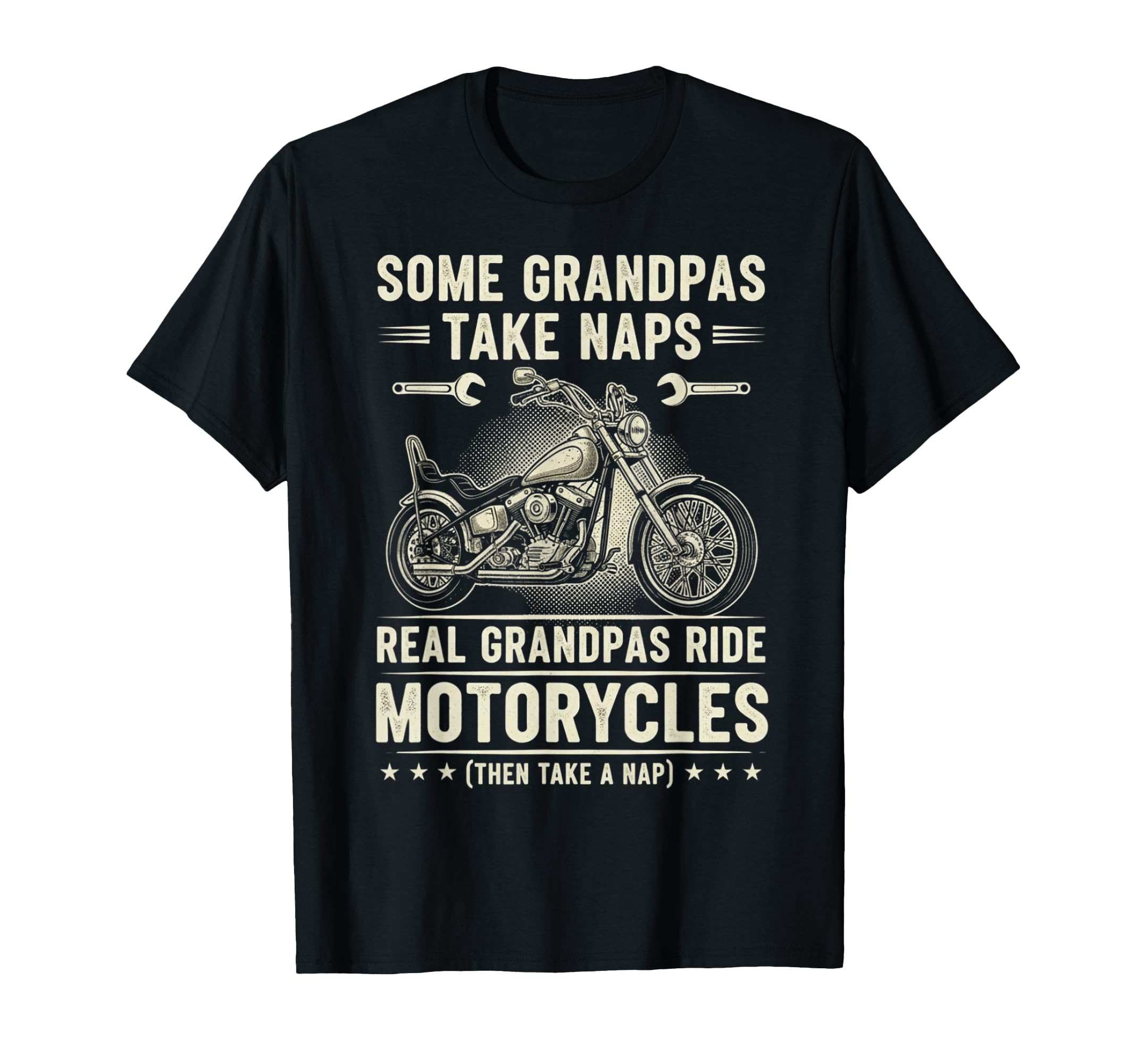 Some Grandpas Take Naps Real Grandpas T-Shirt - Custom Art Print Men Women - T-Shirt, Sweatshirt, Hoodie