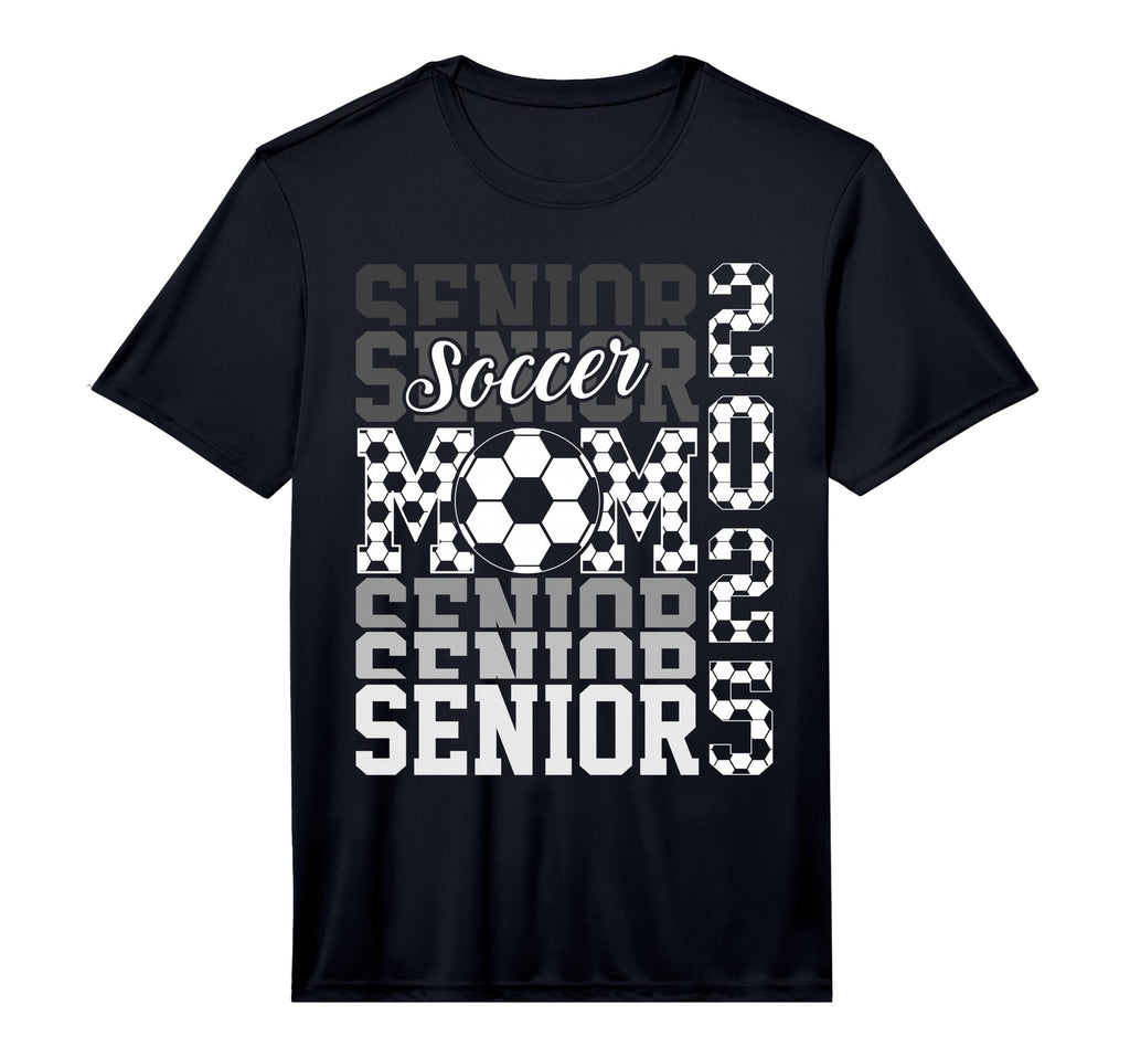 Soccer Senior Mom Class 2025 Senior T-Shirt - Aesthetic Graphic Men Women - T-Shirt, Sweatshirt, Hoodie