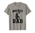 Bucket Dad Softball Dad Baseball T-Shirt - Novelty Apparel Men Women - T-Shirt, Sweatshirt, Hoodie