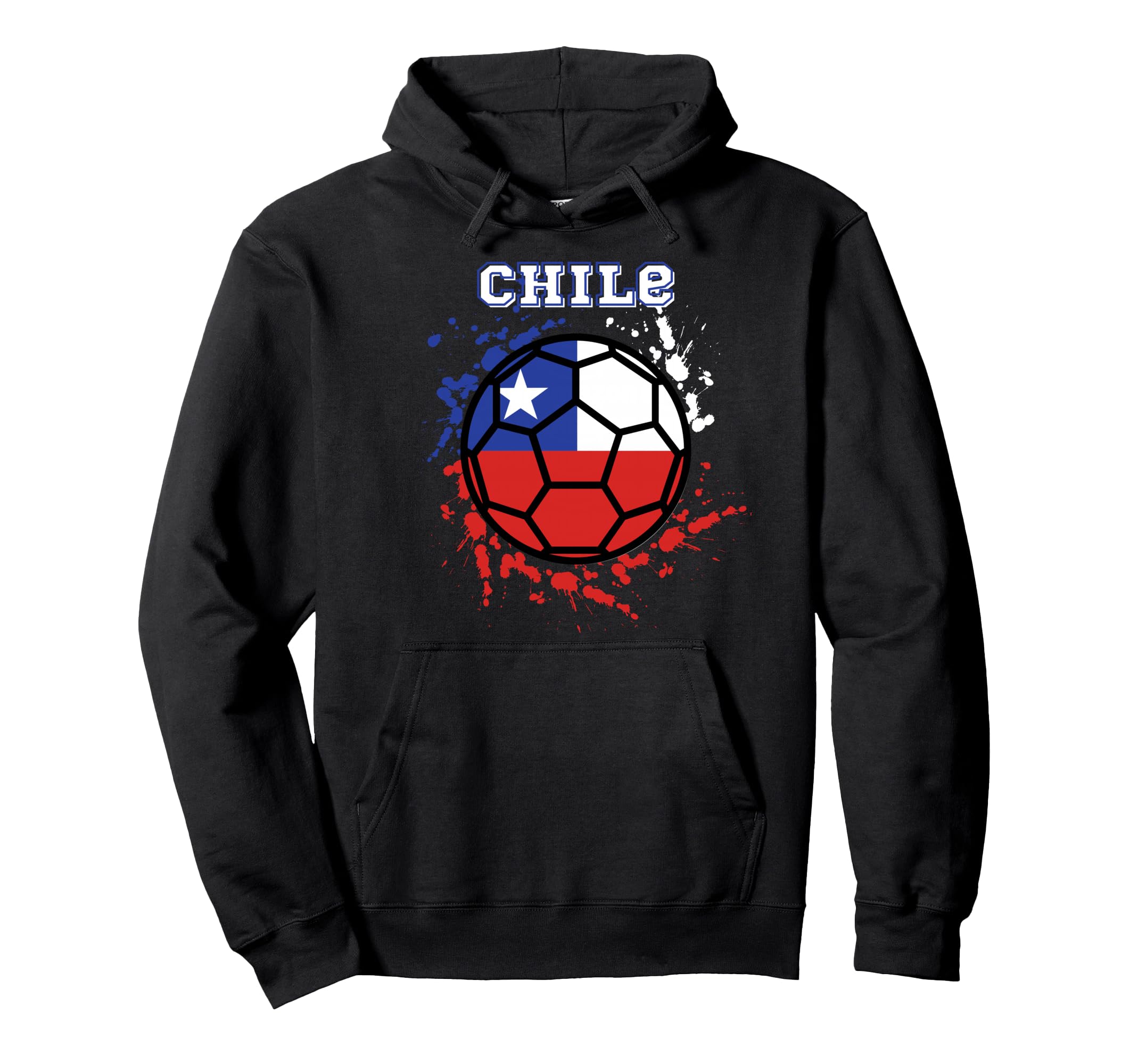 Chile Soccer Chilean Flag Futbol Fan Jersey Hoodie - Trendy Graphic Unisex - T-Shirt, Sweatshirt, Hoodie