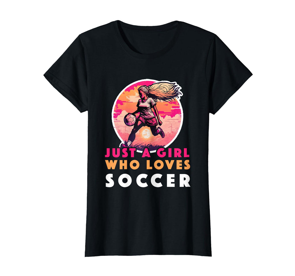 Just Who Loves Soccer Soccer Outfit T-Shirt - Novelty Apparel Men Women - T-Shirt, Sweatshirt, Hoodie