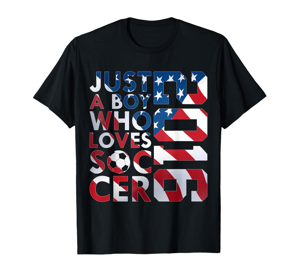 2016 Just Who Loves Soccer 10Th T-Shirt - Aesthetic Graphic Men Women - T-Shirt, Sweatshirt, Hoodie
