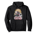 American Truckers Trucker Or Trucker Hoodie - Minimalist Print for Adults - T-Shirt, Sweatshirt, Hoodie
