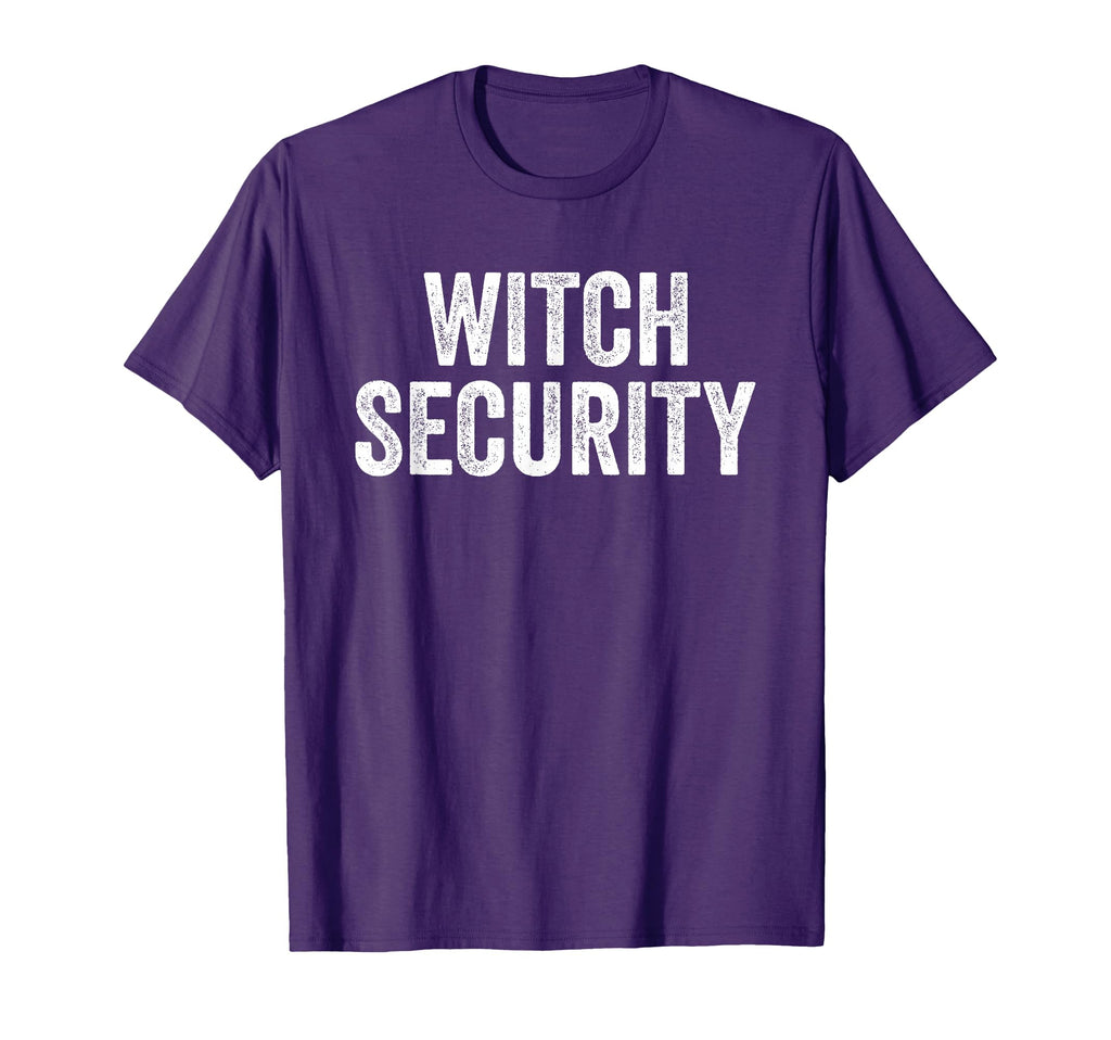 Witch Security Funny Halloween T-Shirt - Aesthetic Graphic for Adults - T-Shirt, Sweatshirt, Hoodie