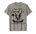 Boston Terrier Coffee Funny Dog Mom T-Shirt - Trendy Graphic Men Women - T-Shirt, Sweatshirt, Hoodie