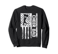 Cheerleader Cheer Dad Us Flag Sweatshirt - Graphic Print Men Women - T-Shirt, Sweatshirt, Hoodie