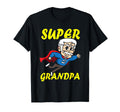 Super Grandpa Funny Grandfather Superhero T-Shirt - Trendy Graphic Unisex - T-Shirt, Sweatshirt, Hoodie