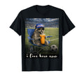 Funny Raccoon Cabo Verde Soccer Fan T-Shirt - Minimalist Print Men Women - T-Shirt, Sweatshirt, Hoodie