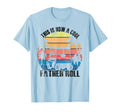 This Is How Father Rolls Golf Dad T-Shirt - Aesthetic Graphic for Adults - T-Shirt, Sweatshirt, Hoodie