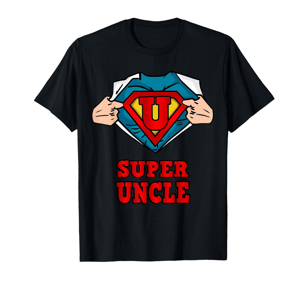 Super Uncle Superhero Great Gift T-Shirt - Aesthetic Graphic for Adults - T-Shirt, Sweatshirt, Hoodie