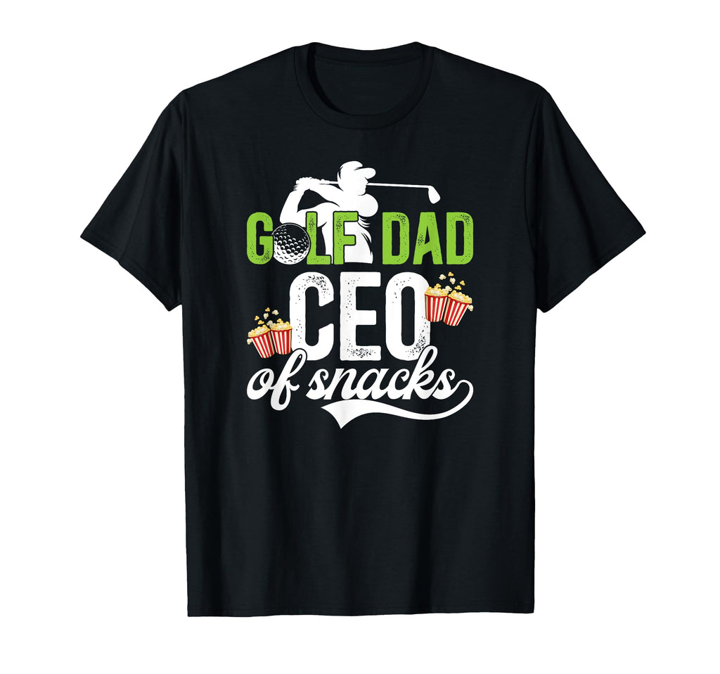 Golf Dad Ceo Snacks Golfer Dad T-Shirt - Fun Novelty Design for Adults - T-Shirt, Sweatshirt, Hoodie