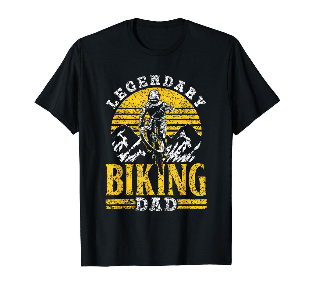 Legendary Biking Dad Bike Father T-Shirt - Graphic Print for Adults - T-Shirt, Sweatshirt, Hoodie