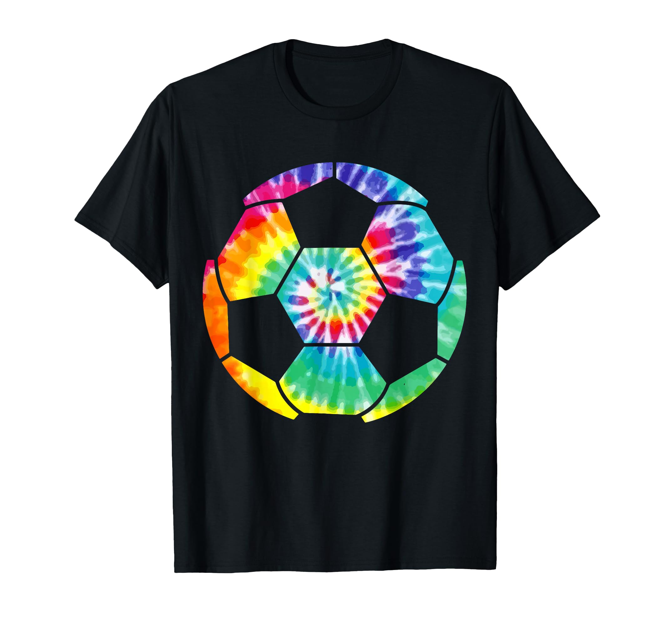 Soccer Player Soccer Ball Tie Dye T-Shirt - Novelty Apparel for Adults - T-Shirt, Sweatshirt, Hoodie