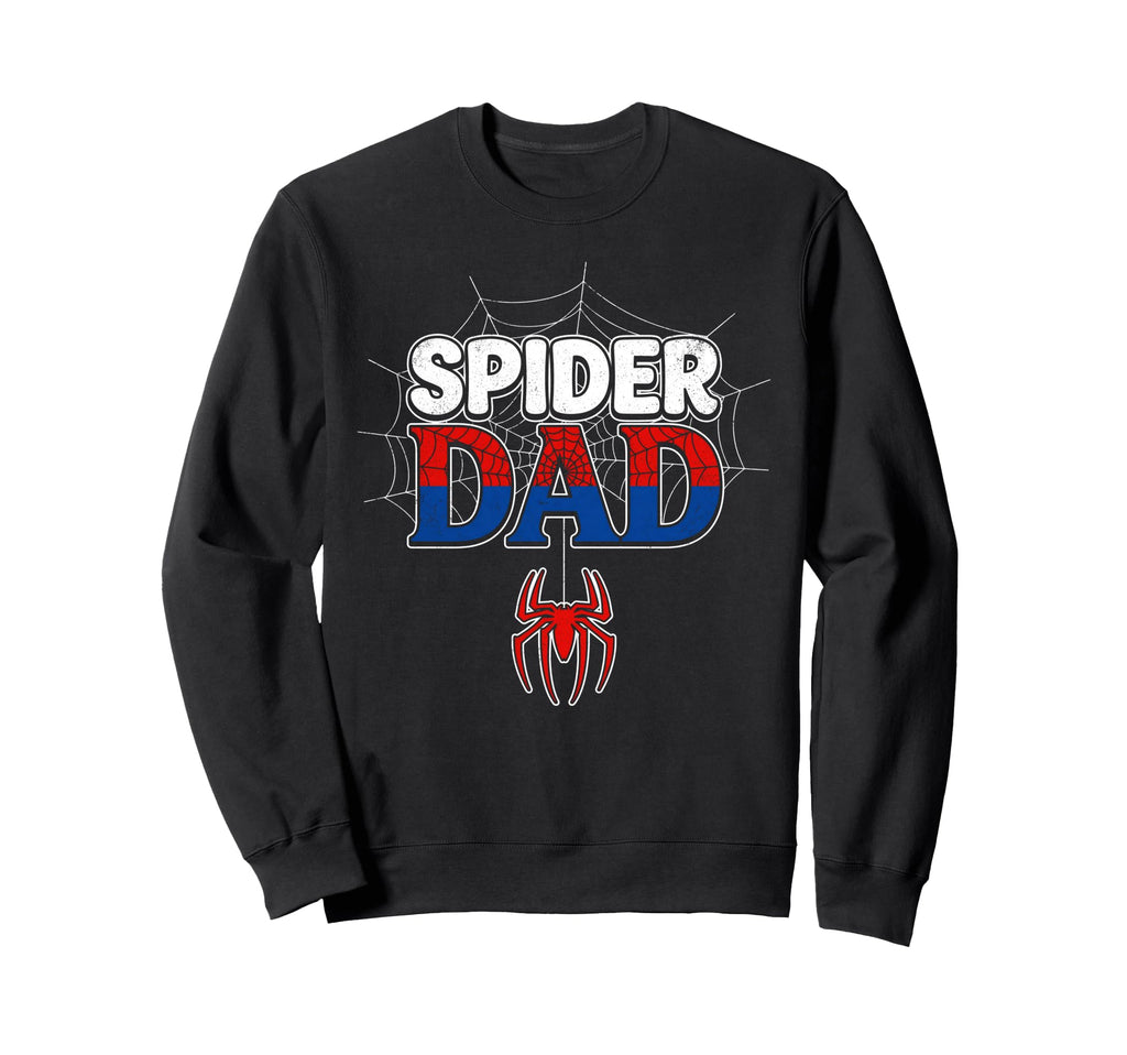 Spider Dad Family Matching Funny Sweatshirt - Novelty Apparel Unisex - T-Shirt, Sweatshirt, Hoodie