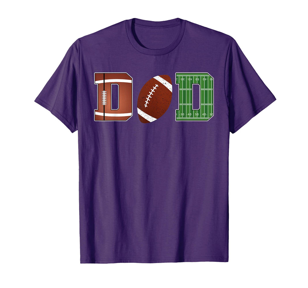 Dad 1 Year Old Football First Birthday T-Shirt - Custom Art Print Unisex - T-Shirt, Sweatshirt, Hoodie