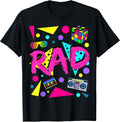 Rad 1980s Vintage Eighties Costume Party - Adult & Kids T-Shirts, Sweatshirts & Hoodies apparel design preview 1