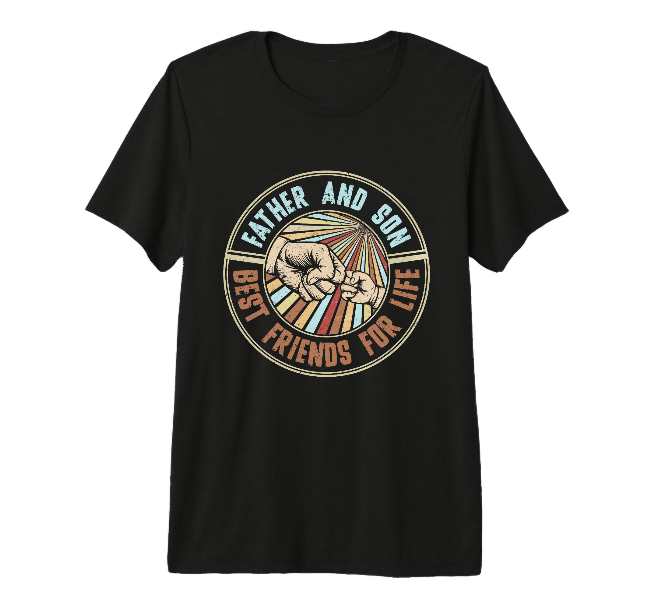 Mens Happy Fathers Day Father And Son T-Shirt - Aesthetic Graphic Unisex - T-Shirt, Sweatshirt, Hoodie