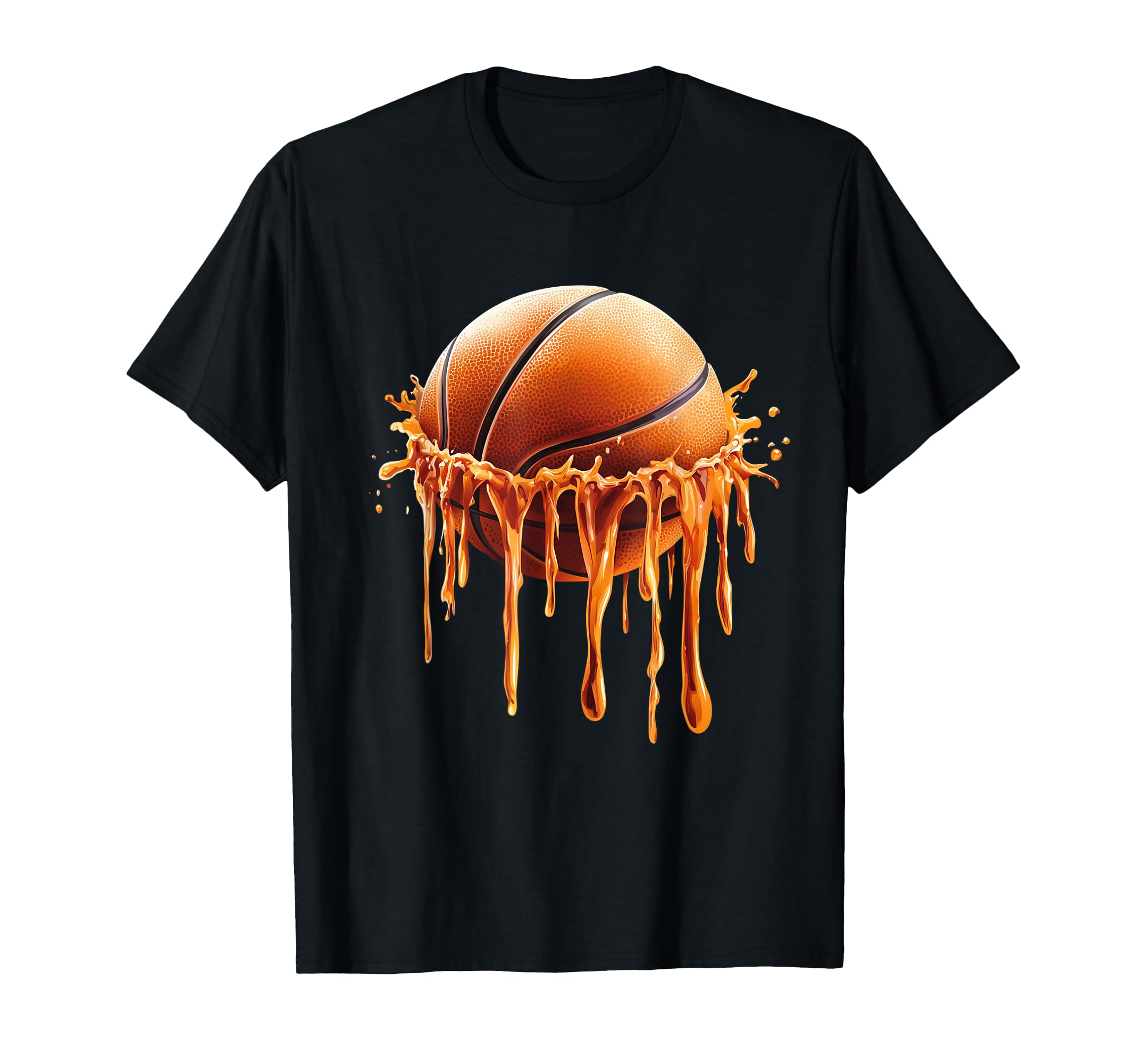 Basketball Drip T-Shirt - Fun Novelty Design for Adults - T-Shirt, Sweatshirt, Hoodie