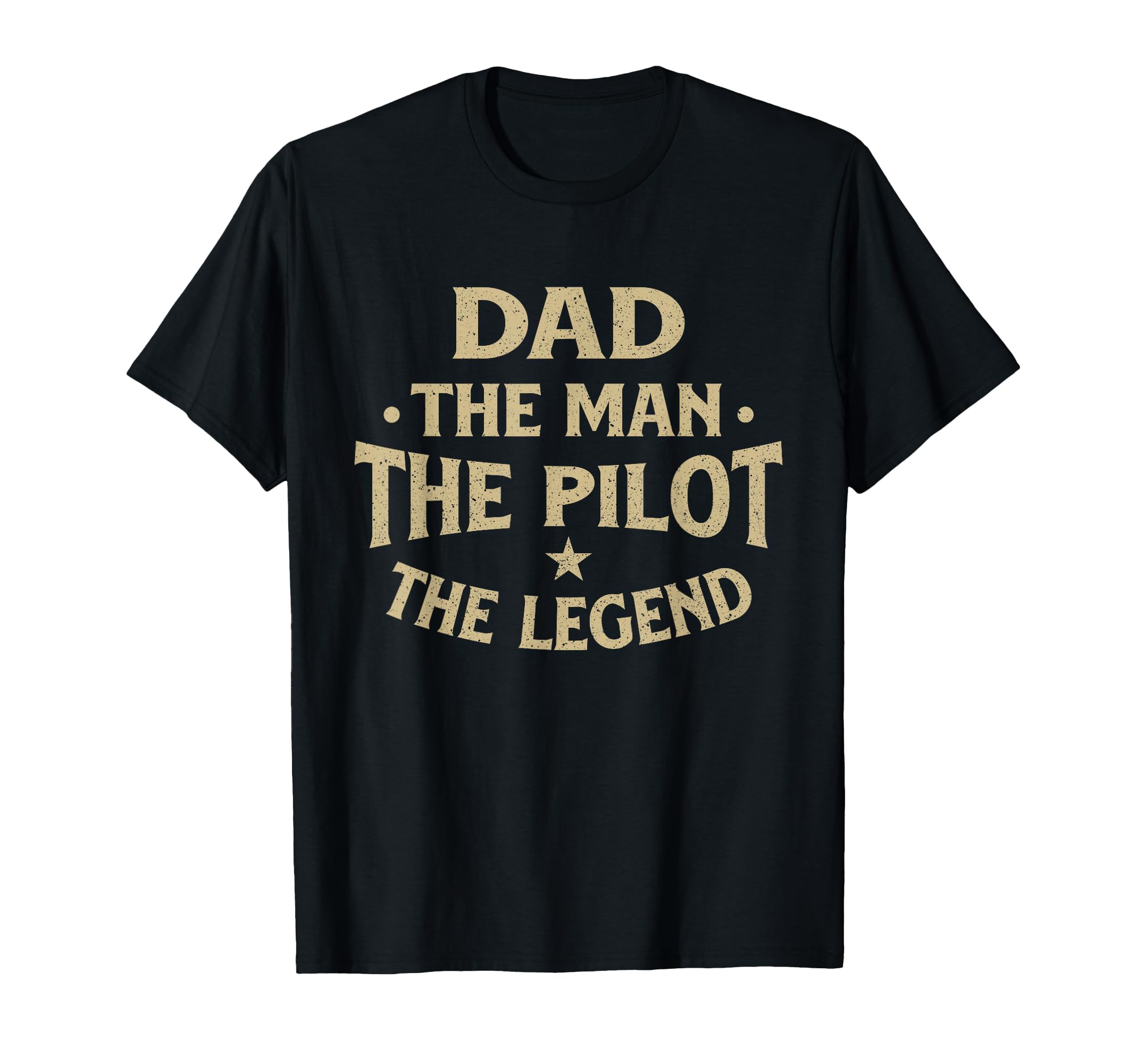 Dad Pilot Legend Airlines Airplane Lover T-Shirt - Graphic Print for Adults - T-Shirt, Sweatshirt, Hoodie