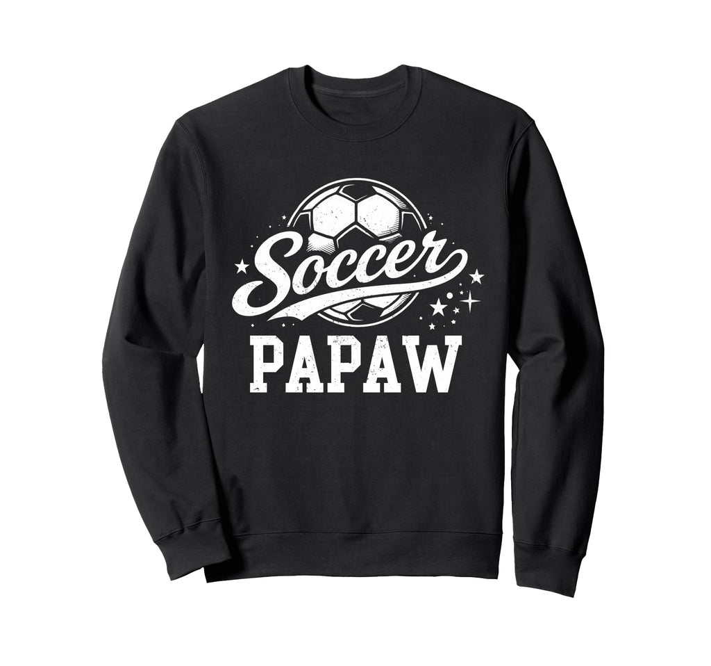 Soccer Papaw Family Matching Soccer Sweatshirt - Minimalist Print Unisex - T-Shirt, Sweatshirt, Hoodie