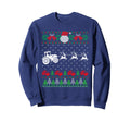 Farming Farmer Tractor Ugly Sweaters Sweatshirt - Trendy Graphic Unisex - T-Shirt, Sweatshirt, Hoodie