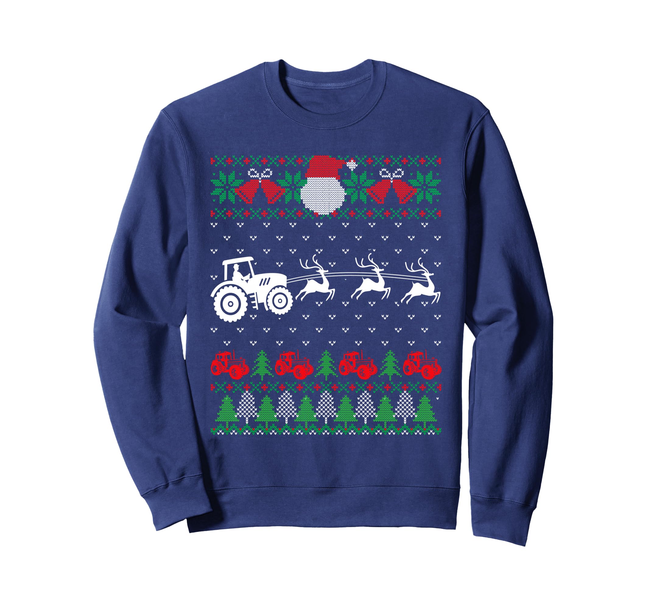 Farming Farmer Tractor Ugly Sweaters Sweatshirt - Trendy Graphic Unisex - T-Shirt, Sweatshirt, Hoodie