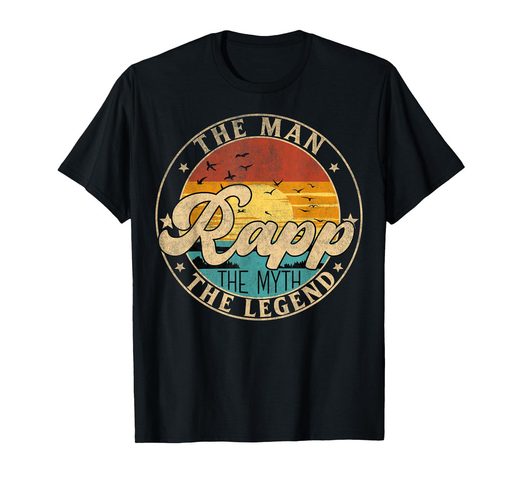 Rapp Myth Legend First Name T-Shirt - Streetwear Style Unisex - T-Shirt, Sweatshirt, Hoodie