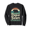 Papa Bear Power Pack Dad Grandpa Sweatshirt - Novelty Apparel for Adults - T-Shirt, Sweatshirt, Hoodie